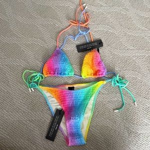 Triangl Rainbow Bikini Set